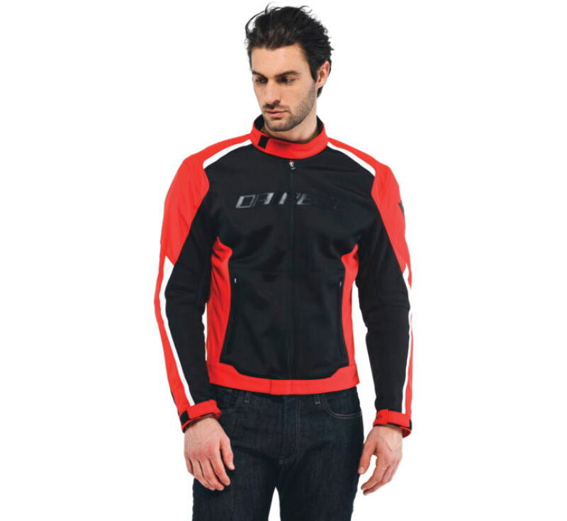 Dainese Hydraflux 2 Air D-Dry Jacket Black/Lava Red Size - 48